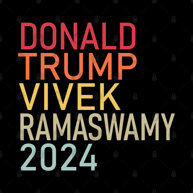 DONALD TRUMP VIVEK RAMASWAMY 2024 by Decamega