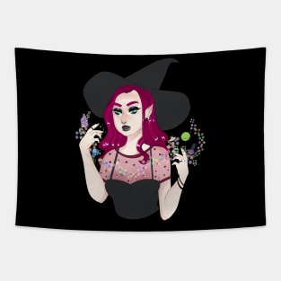 Modern witch Tapestry