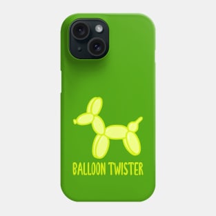 Balloon Twister! (Chartreuse) Phone Case