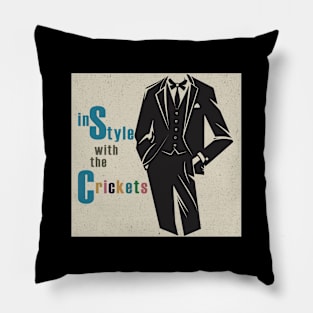 in Style with the Crickets Pillow