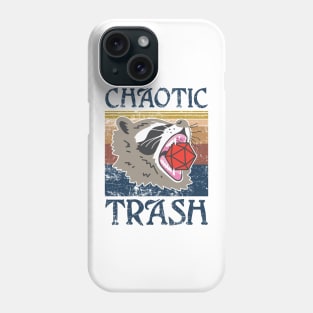 RACCOON CHAOTIC TRASH Phone Case