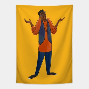 Dwayne Wayne Black Tv Show Art Tapestry