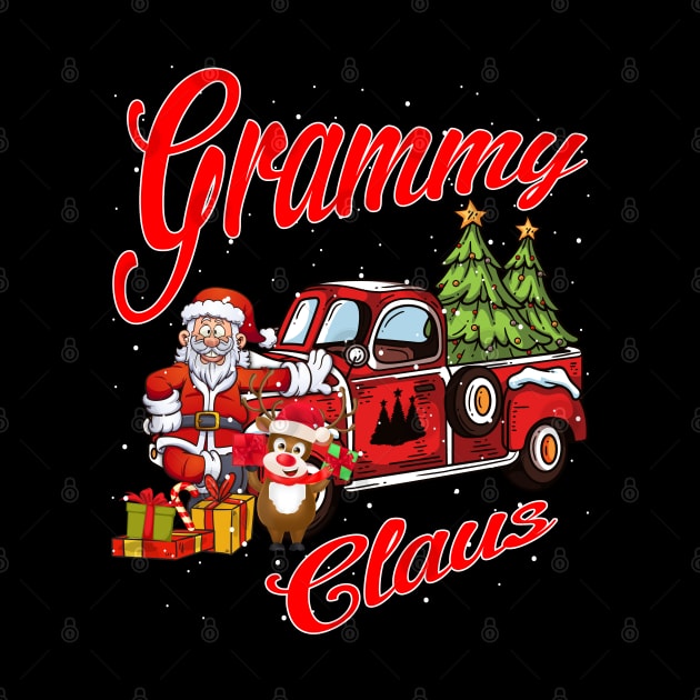 Grammy Claus Santa Car Christmas Funny Awesome Gift by intelus
