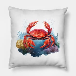 Red Crab Pillow