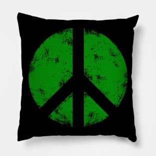 peace sign , peace symbol for hippie Pillow