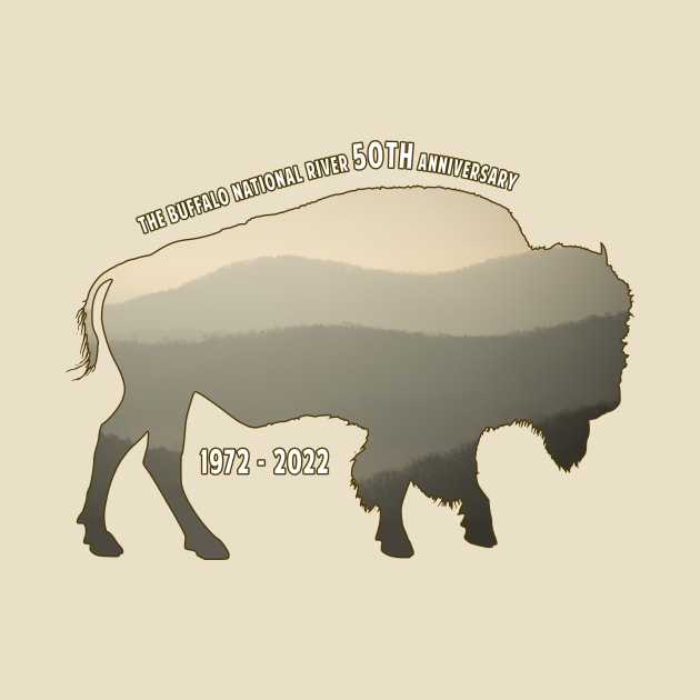 The Buffalo National River 50th Anniversary Design by Arkansas Shop