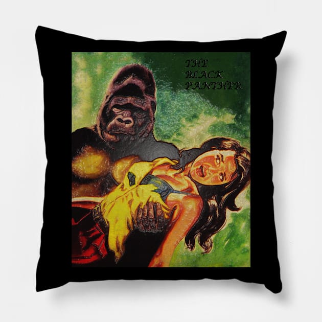 The Black Panther - The Devil is a Woman (Unique Art) Pillow by The Black Panther