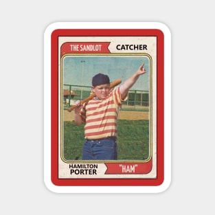 The Sandlot Ham Porter Baseball Card Magnet