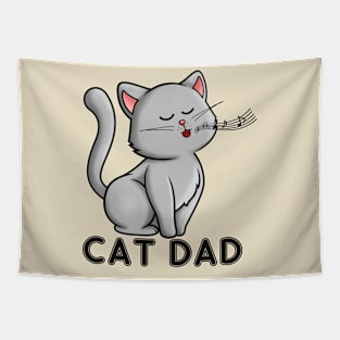 cat dad Tapestry