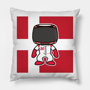 Kevin Magnussen Custom Bobblehead - 2022 Season Flag Edition Pillow