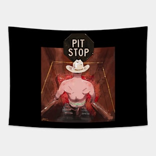 Pit Stop Tapestry