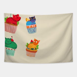 cat cake Tapestry