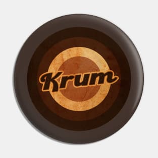 krum rapper Pin