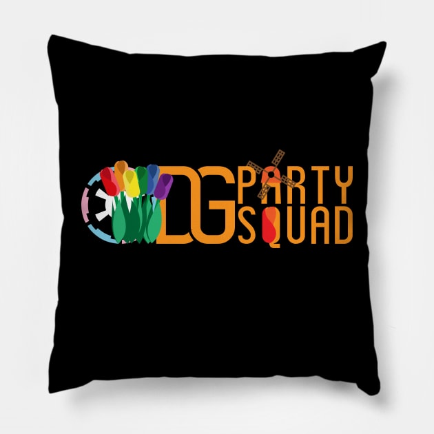 DG pride party squad Pillow by nielsrevers