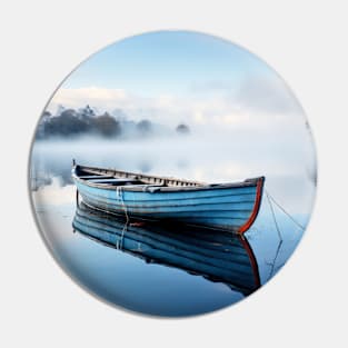 Lake Landscape Meditation Serene Calm Pin