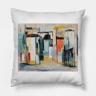 houses By tove jansson Pillow