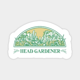 Head Gardener Magnet