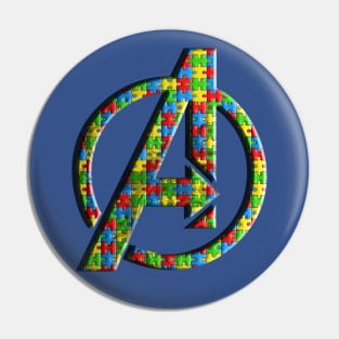 Autistic Hero (LIMITED TIME ONLY THROUGHOUT APRIL) Pin