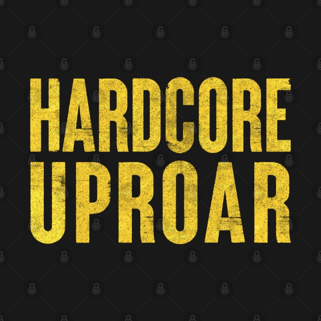 Hardcore Uproar /// 90s Rave Fan Design by CultOfRomance