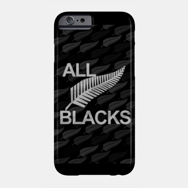 All Blacks Rugby Silver Fern Design All Blacks Phone Case Teepublic
