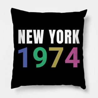 New York 1974 Pillow