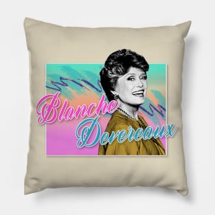 Blanche Devereaux / Golden Girls 80s Tribute Design Pillow