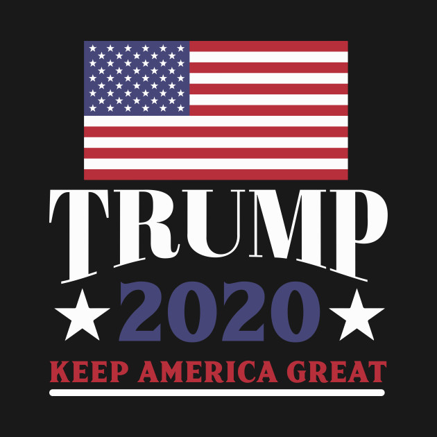Keep America Great Donald Trump President 2020 Political Gift Trump 2020 American Flag T Shirt Teepublic
