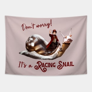 Racing Snail Tapestry