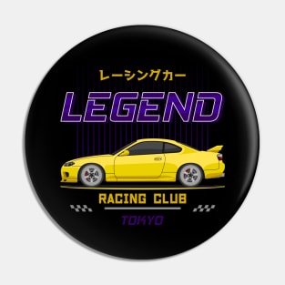 Tuner Yellow Silvia S15 JDM Pin