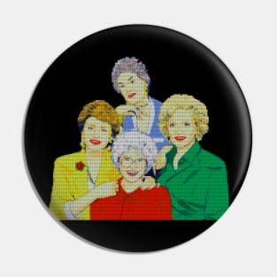 The Golden Girls Christmas Pin