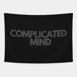 complicated mind simple design Tapestry