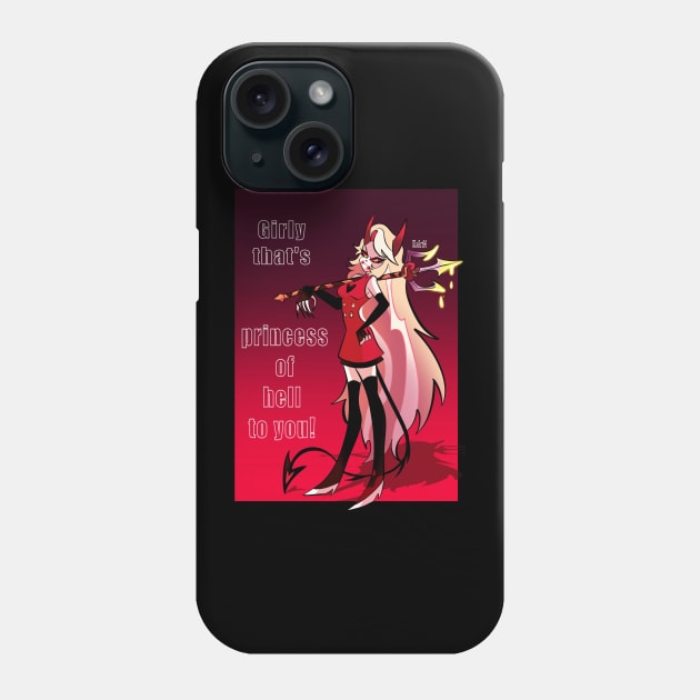 Demon Charlie Phone Case by Klaudiapasqui 96