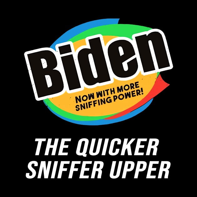 Biden Funny Sniffing The Quicker Sniffer Upper by sueannharley12