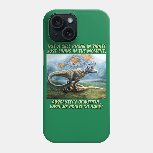 "Not a cell phone in sight" meme print Phone Case by SPACE ART & NATURE SHIRTS 