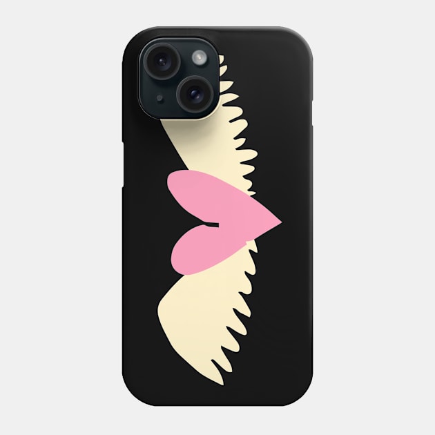 Flying Heart Phone Case by bruxamagica