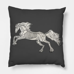 SkeleHorse Pillow