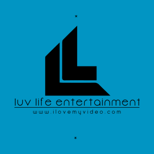 Luv Life Entertainment Black T-Shirt Logo T-Shirt