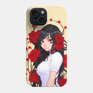 Anime Rose Girl Phone Case