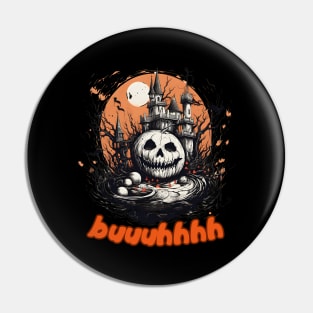 Buuhhhh-Halloween Haunt Pin