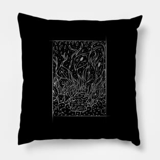 Brain Cell Garden Pillow