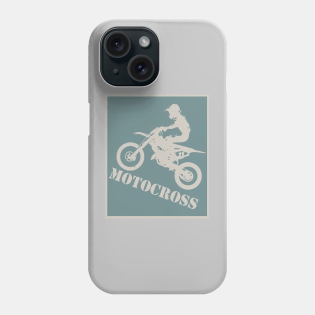 motocross adventure Phone Case by fokaction