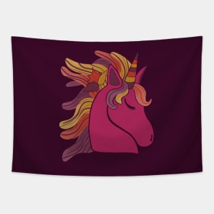 Fall Unicorn Tapestry