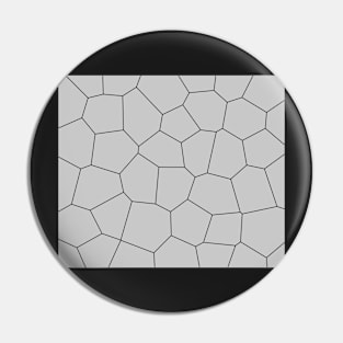 Geometric abstract - gray and black. Pin