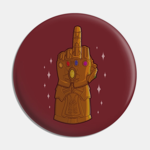 Infinity Gauntlet Pin by DavidFrancisco123