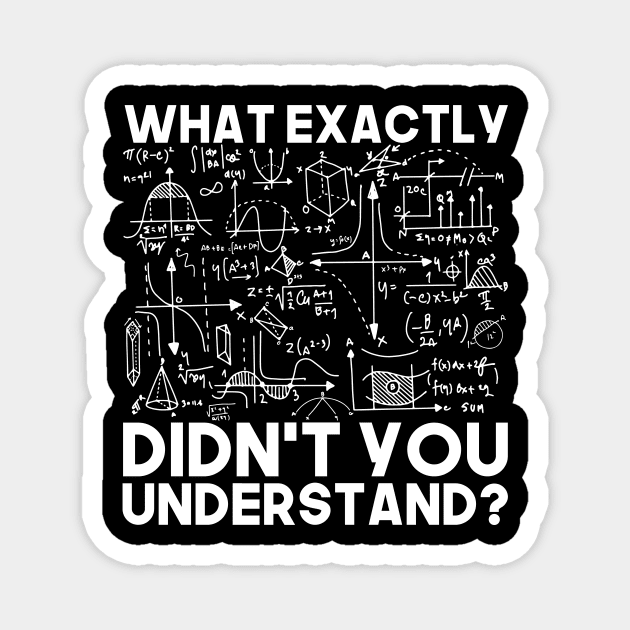 Physics Equation Humor Science Magnet by shirtsyoulike