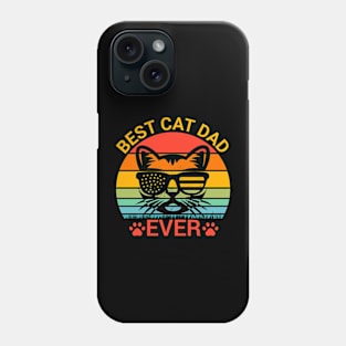 Best cat dad ever Phone Case