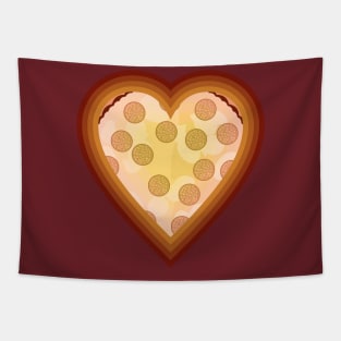 Pizza my valentine Tapestry