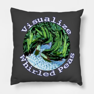 Visualize Whirled Peas Pillow