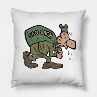 Funny Book Soldier Pillow