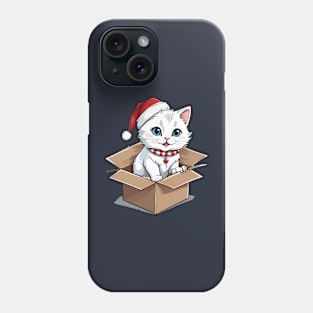 Cat christmas Phone Case